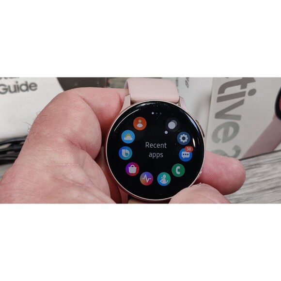 SAMSUNG GALAXY Watch Active 2~Rose~Aluminum~Bluetooth~GPS~Fitness Tracking - Picture 4 of 13